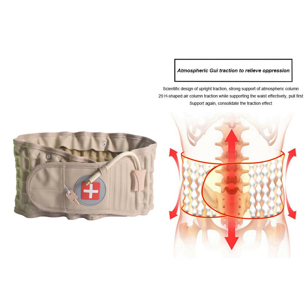 Waist Air Traction Decompression Pain Relief Brace Belt - Image 3